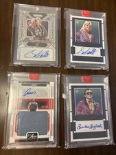 WWE WWF Wrestling Card Auto Lot Greg the Hammer Valentine Brutus Beefcake