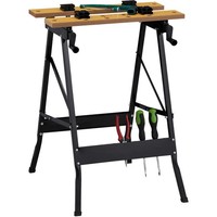 Werkbank Werk-Und Spanntisch 56X78X62Cm Werktisch Arbeitstisch Klappbar 100Kg