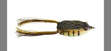 Lot of 2  Berkley Swamp Lord Walking Frog 2.6” 2/3oz.  Chartreuse Perch