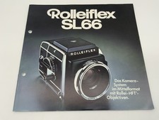 Rolleiflex SL66 The Camera System In Medium Format Brochure German