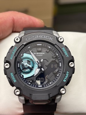 Casio G-Shock GA-2200M-1AJF Schwarz Harz Quarz Digital Analog Uhr