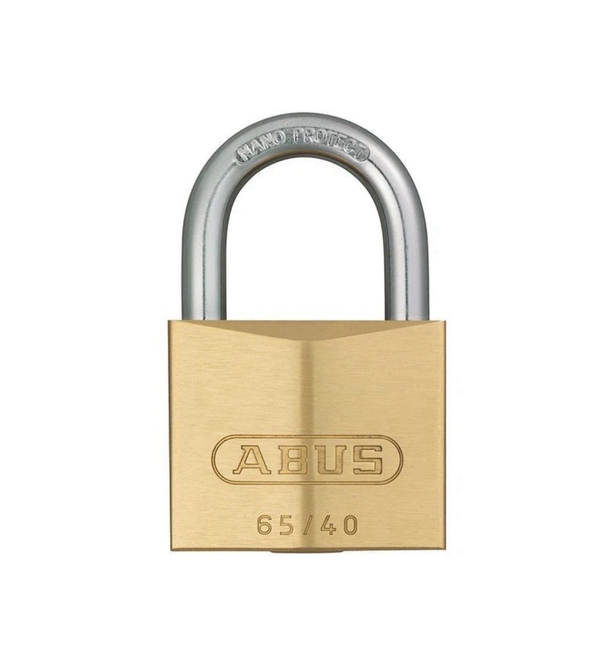 ABUS 65/40mm Brass Padlock Keyed Alike 6405 Lock Security Level 5 Key