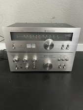 Kenwood KA-3500 Stereo Integrated Amplifier with KT-5300 Tuner Silver/Black