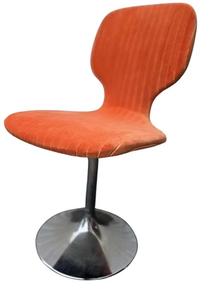 Vintage Mid Century Modern 4er Set Tulip Chairs Stühle neu gepolstert Breitcord - Bild 1 von 4