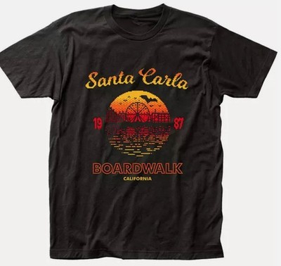 80s The Lost Boys Santaa Carla 1987 Boardwalk Cali Horror Movie T-shirt