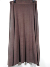 Sensational Collection Brown Skirt – Size L – Made in USA – Stretch Waist