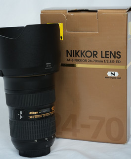 Nikon AF S Nikkor 24 70mm 1:2.8G ED Nano Crystal Coat MADE IN JAPAN (Nikon F)