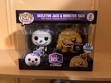 Funko Pop! Exclusive Jack in the Box Skeleton Jack Monster Taco 2-Pack