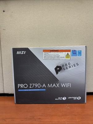 MSI PRO Z790-A MAX WiFi LGA 1700 ATX Intel Motherboard