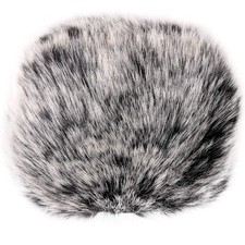 Furry Windscreen Muff, Mic Cover Wind Muff, Outdoor Microphone Wind Cover Com...