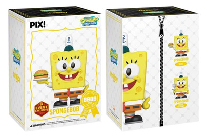 Thrilljoy PIX! SpongeBob Squarepants 2026 Event Exclusive New Sealed