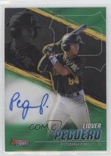 2021 Bowman's Best of Green Refractor 4/99 Liover Peguero #B21-LP Auto w5b