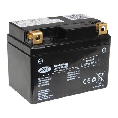JMT Motorradbatterie YTX4L-BS Gel motorcycle gel battery für Kreidler