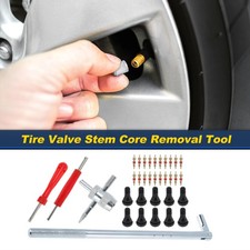 Tire Valve Stem Puller Set Silver Puller Mult...