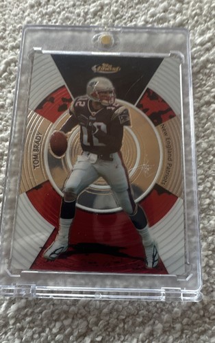 Tom Brady #105 2005 Topps Finest card