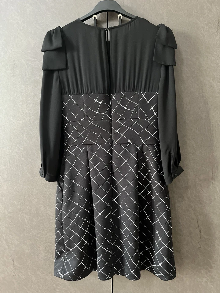 Abito/vestito Elisabetta Franchi Originale – Elegante Nero - Con Cartellino - 40 - Immagine 2 di 4