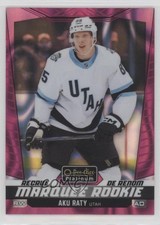2024-25 O-Pee-Chee Platinum Marquee Rookies Pink Magma Aku Raty #211 0l3j