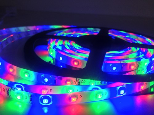 Waterproof 300 LEDS RGB 5M 3528 SMD LED Strip Light 12V + IR Controller - Picture 4 of 8