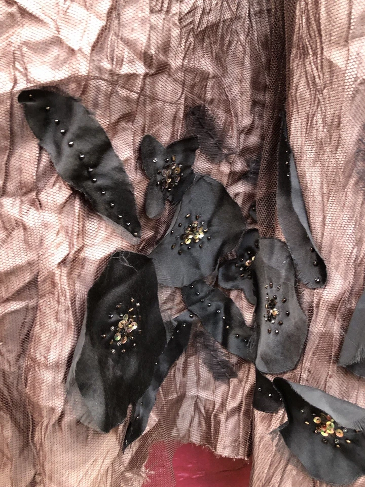 BNWT Monsoon Light Brown A-Line Floral Party Maxi Skirt Size 22 - Image 4 of 4