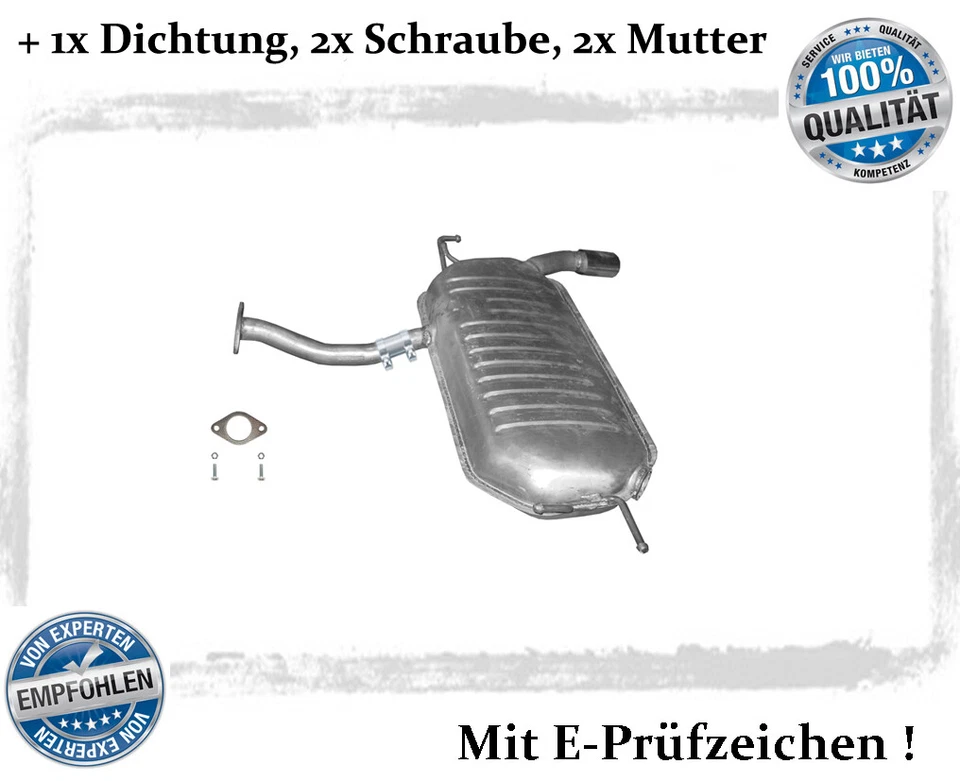 Auspuffanlage Hyundai Tucson 2.0 104KW Bj.04-08 AWD Auspuff Dichtung - Bild 4 von 4