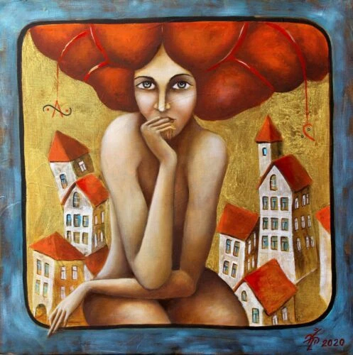 Contemporary Art Portrait Art