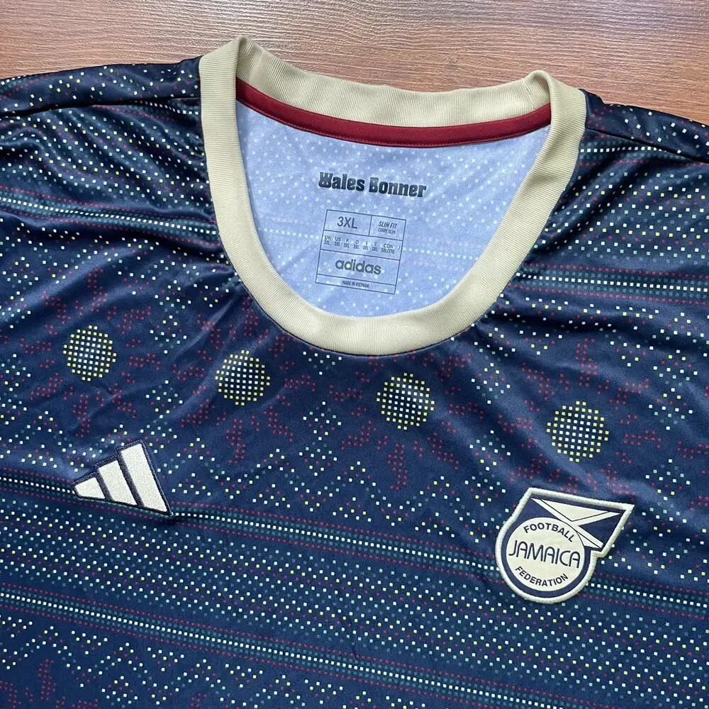 JAMAICA x WALES BONNER ADIDAS 22/23 SOCCER PRE MATCH JERSEY