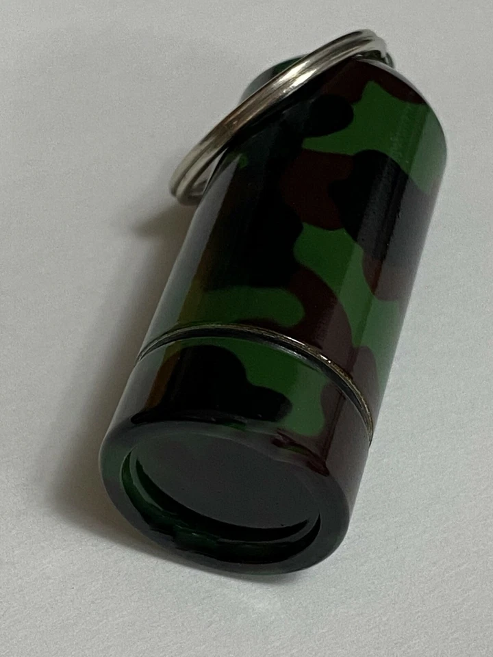 3x Geocaching Camuflaje Bisonte Tubo Geocaché Caché Contenedor Camuflaje Píldora Botella - Imagen 2 de 3
