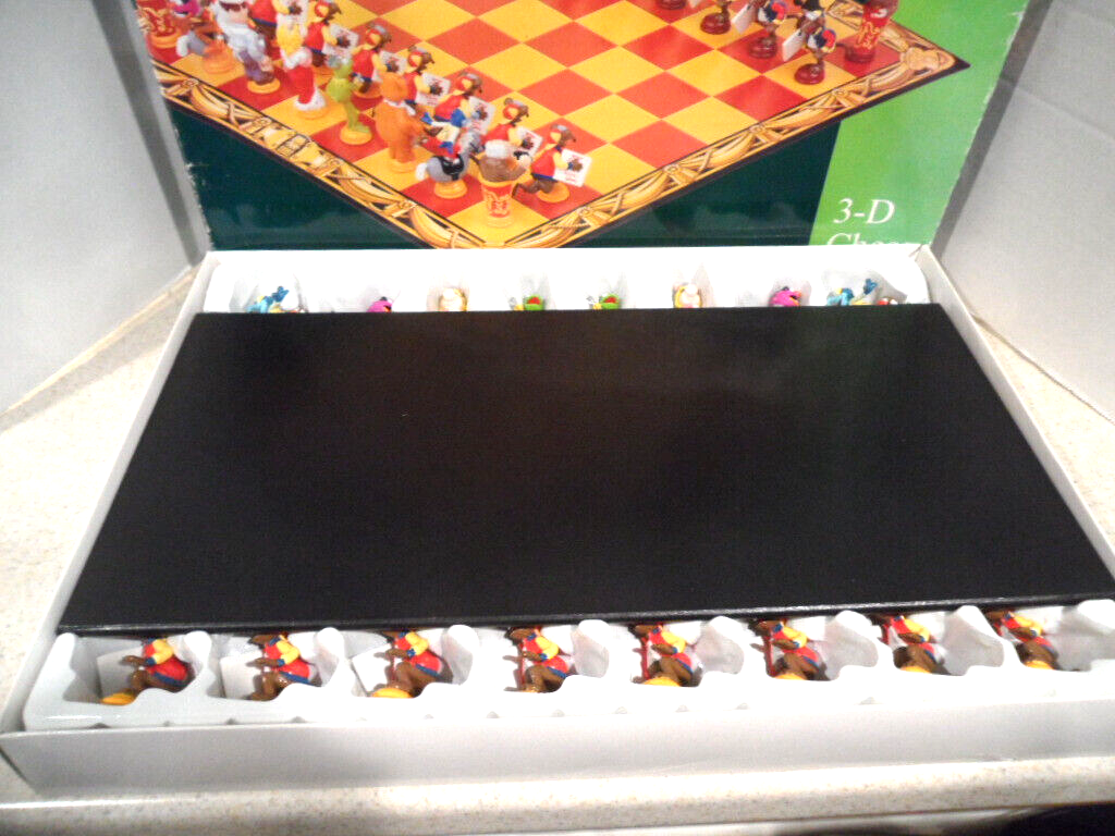 The Muppets Kermit Collection 3-D Chess Set | eBay