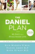 The Daniel Plan: 40 Days to a Healthier Life - Hardcover - VERY GOOD