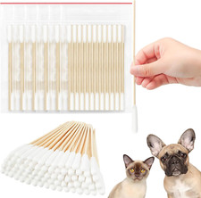 500 Pcs Dog Ear Cotton Swabs 6 Inch Long Cotton Swabs Pet Cotton Swabs Pets Ear