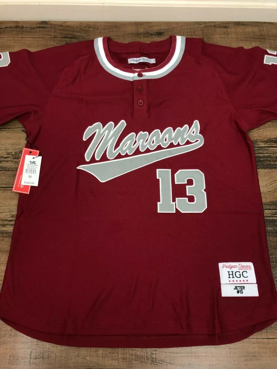 1991 Derek Jeter Amateur Kalamazoo Maroons Jersey