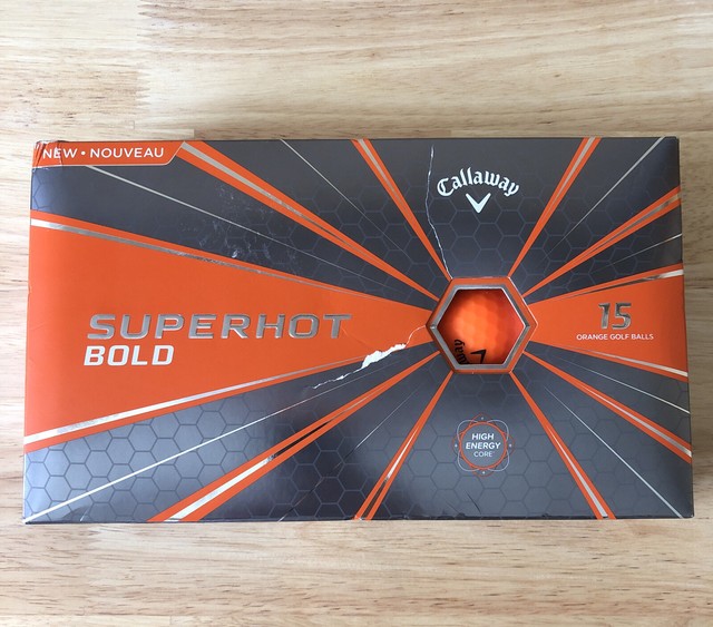 Callaway 642555515 SUPERHOT Bold Orange Matte Finish Golf Balls for