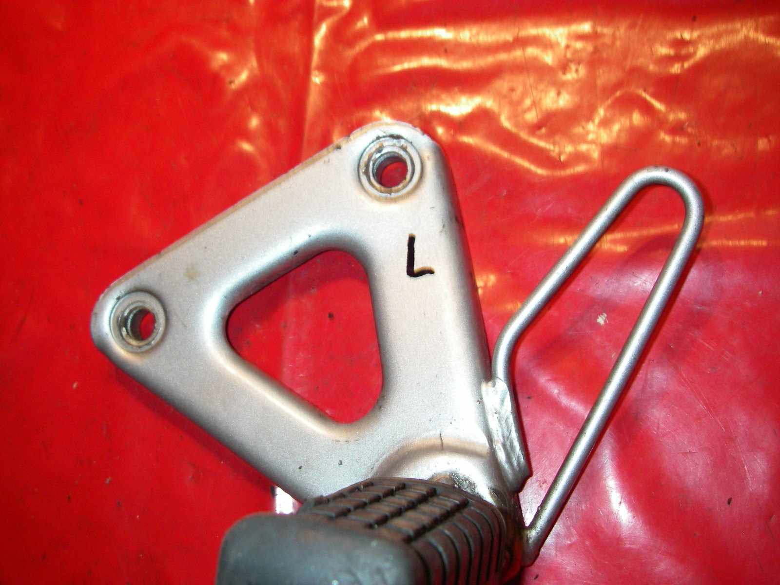 Footrest Foot Pegs Rear Left Holder Foot Rest Kawasaki KLR 650 Kl 650 Tengai eBay