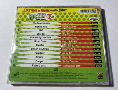 Rockin' 80's, Vol. 2 by Various Artists (CD, 1999, Madacy) for