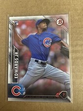2016 Bowman #124 Carl Edwards Jr. Chicago Cubs RC Rookie