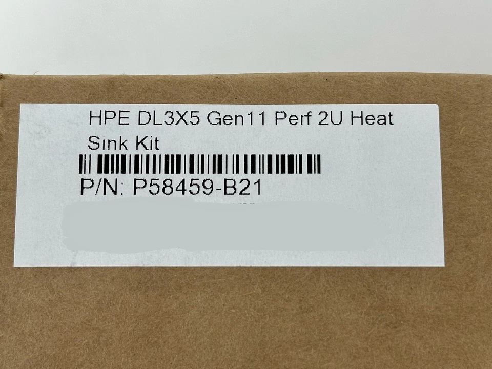 HPE DL3X5 DL345 DL385 Gen11 2U AMD Performance Heatsink P58459-B21 - Image 3 of 4