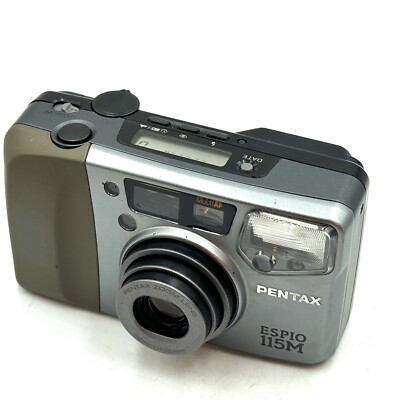Near MINT] Pentax ESPIO 115M Point & Shoot 35mm Film Camera