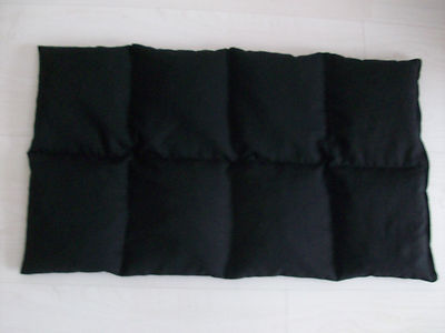 XXL Kirschkernkissen 30cm x 50cm Gross Schwarz Entspannung    Wärmekissen  NEU 