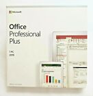 Microsoft Office 2019 Professional Plus - Dvd - New Sealed Retail Package