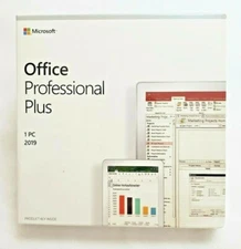 Microsoft ​Office 2019 Professional Plus - DVD - New Sealed Retail Package