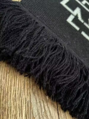 Rammstein Scarf Official Merchandise - Black - Used (Read