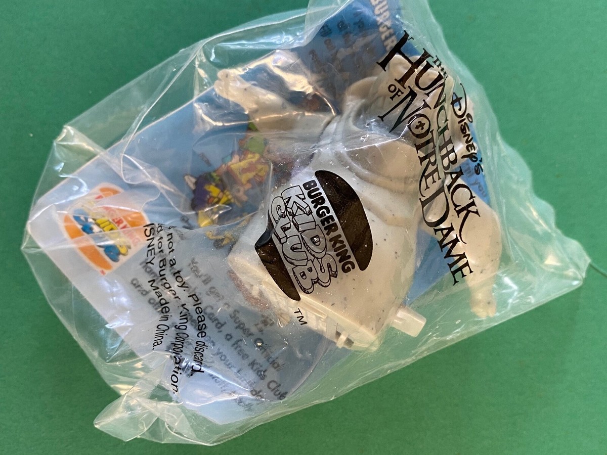 1996 Burger King Festival of Fun SET of 8 Disney's Hunchback of