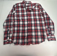 Old Navy plaid shirt Men's size Large multicolor button-down long-sleeve