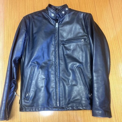 Schott 141 Single Riders Jacket Size 36 Oiled Cowhide Leather 