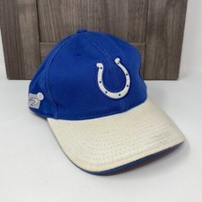 Vintage Indianapolis Colts Cap Mens Plain Logo Strapback Sports Specialties 90s