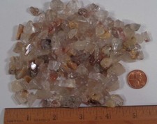 Rutilated Quartz Polished Tumbled Stones - 119 Grams - 4.2 oz