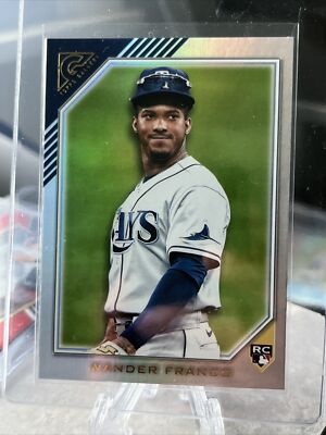 2022 MLB Topps Gallery Wander Franco Foil RC Tampa Bay Rays Mint!!