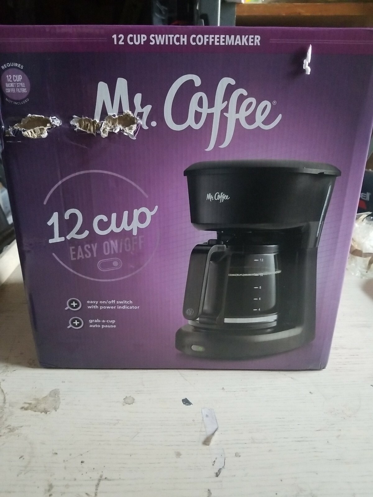 Mr. Coffee 12 Cup Switch Coffee Maker - Black for sale online | eBay