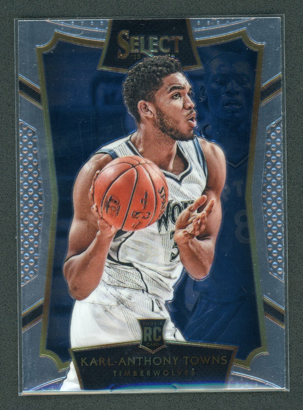 2015-16 KARL ANTHONY TOWNS PANINI SELECT ROOKIE RC #16