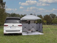 REIMO PALM BEACH SHADE FOR VW T4 T5 T6 CAMPERVAN SUN PORCH AWNING 2.6 M